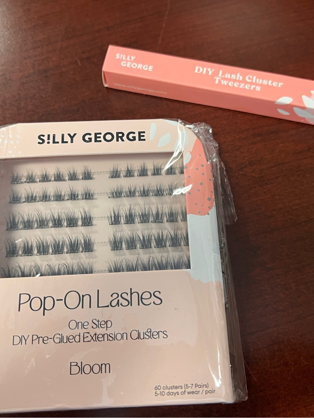 Pop-On Silly George Lashes Bloom - Pre-Glued Lash Clusters
